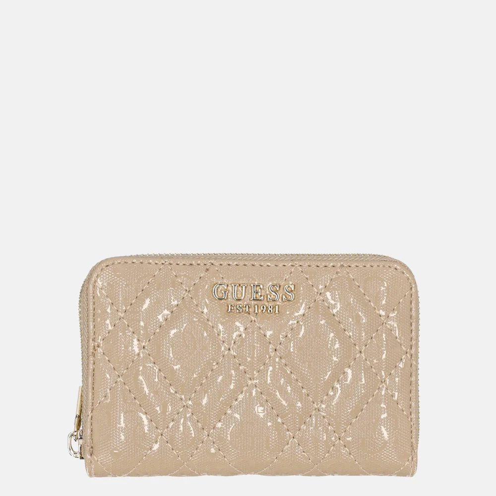 Guess Isemay portemonnee M pale mocha